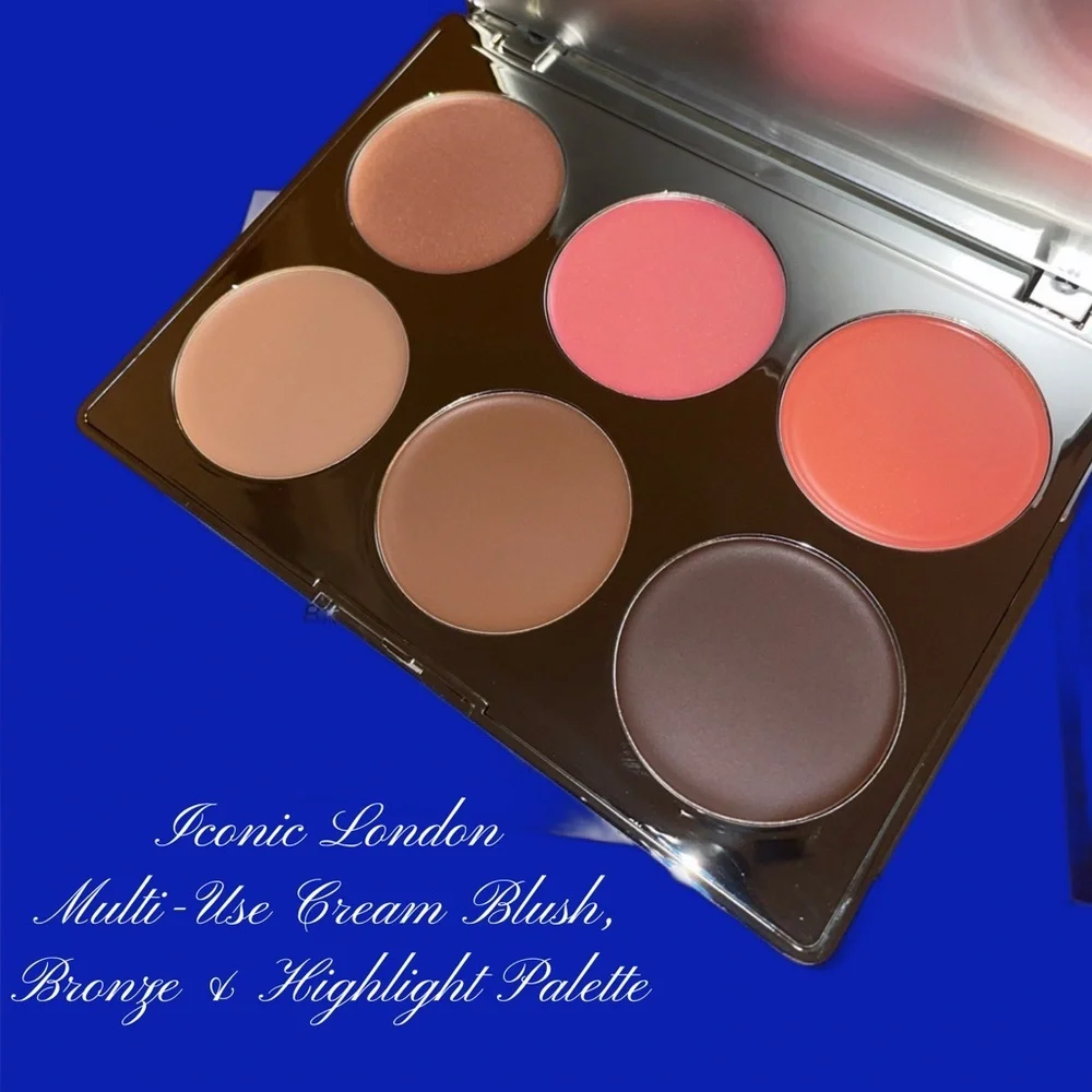 ICONIC London Multi-Use cream Blush, Bronze and Highlighter